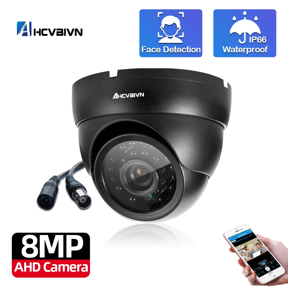 H.265 Ultra HD 8mp Ahd Camera Analog HD Video Surveillance Day Night Vision CCtv Camera Home Outdoor Security CCTV Black Cameras
H.265 Ultra HD 8mp Ahd Camera Analog HD Video Surveillance Day Night Vision CCtv Camera Home Outdoor Security CCTV Black Cameras