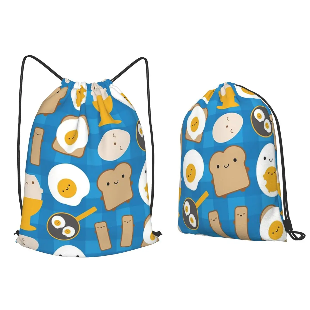 Eggs For Breakfast Backpacks Fashion Drawstring Bags Shoes Bag Book Bags for Travel Students
Eggs For Breakfast Backpacks Fashion Drawstring Bags Shoes Bag Book Bags for Travel Students