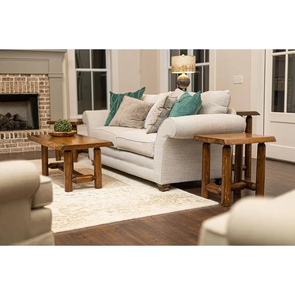Live Edge Pine Coffee and End Table Set of 3 - Rustic Furniture for Living Room
Live Edge Pine Coffee and End Table Set of 3 - Rustic Furniture for Living Room