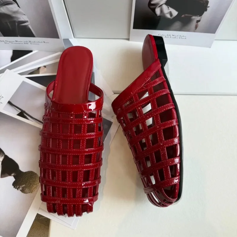Women's Square Closed Toe Solid Color Hollow Out Breathable Slippers Women Vintage Fashionable Casual Sandals New Summer 2026
Women's Square Closed Toe Solid Color Hollow Out Breathable Slippers Women Vintage Fashionable Casual Sandals New Summer 2026