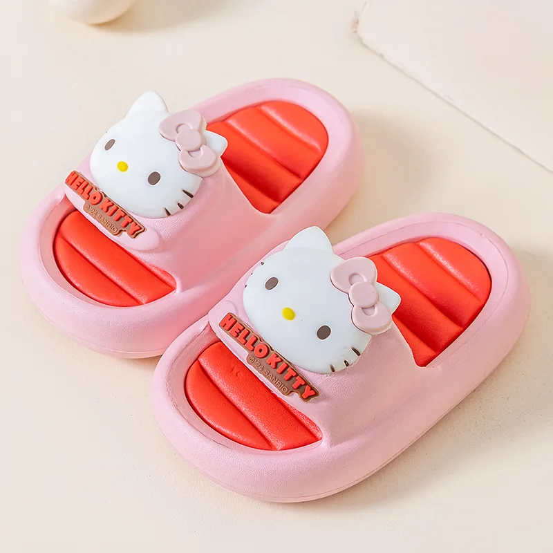 Hot Sanrio Girl Hello Kitty Kawaii Summer Fashion Slippers Student Cartoon Child Non-Slip Wear-Resistant Flip-Flops New Style
Hot Sanrio Girl Hello Kitty Kawaii Summer Fashion Slippers Student Cartoon Child Non-Slip Wear-Resistant Flip-Flops New Style