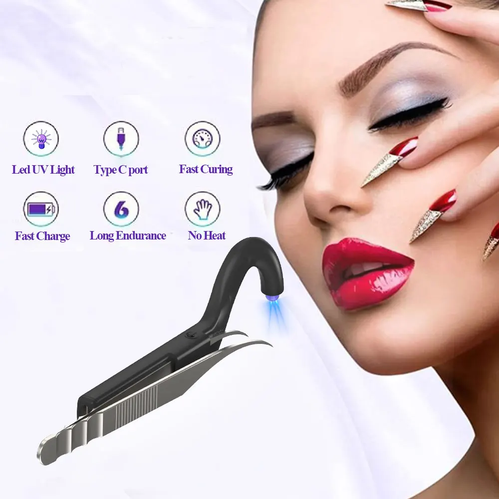 2025 New UV Lash Lamp with Clip Adjustable Mini UV Light for Eyelash Extensions Glue Fast Curing 2-4S Wireless Portable
2025 New UV Lash Lamp with Clip Adjustable Mini UV Light for Eyelash Extensions Glue Fast Curing 2-4S Wireless Portable