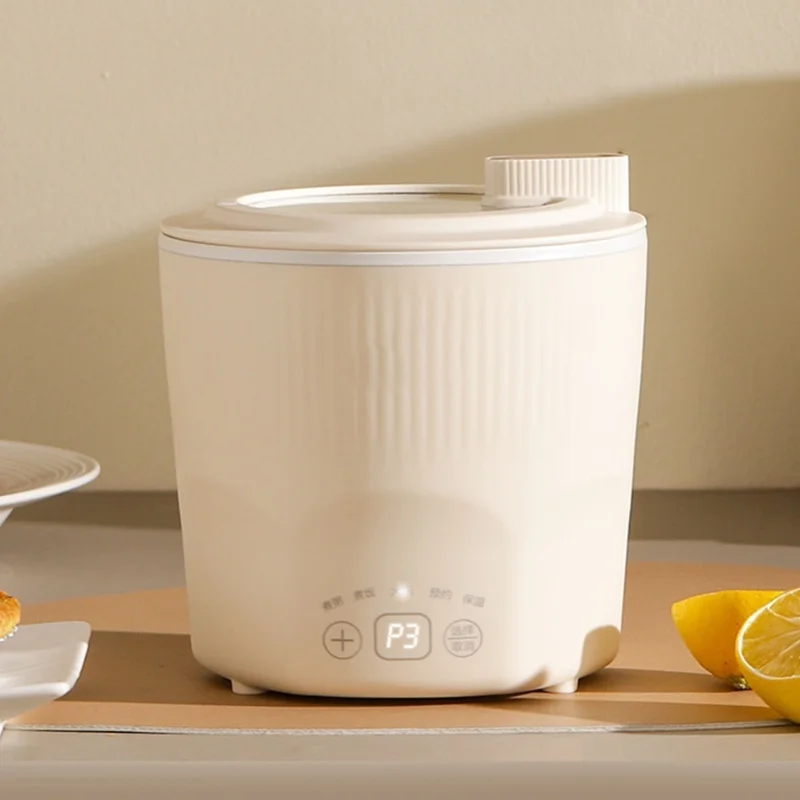 400W Electric Rice Cooker Single Serving Safety Multifunctional Non Stick Rice Cooker Maker