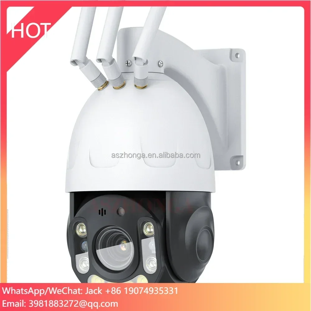 5MP IP Camera 4G Security IP Network Camera 36X Zoom 1080P HD PTZ Outdoor Home Surveillance Cam CCTV Full Color Night Vision
5MP IP Camera 4G Security IP Network Camera 36X Zoom 1080P HD PTZ Outdoor Home Surveillance Cam CCTV Full Color Night Vision