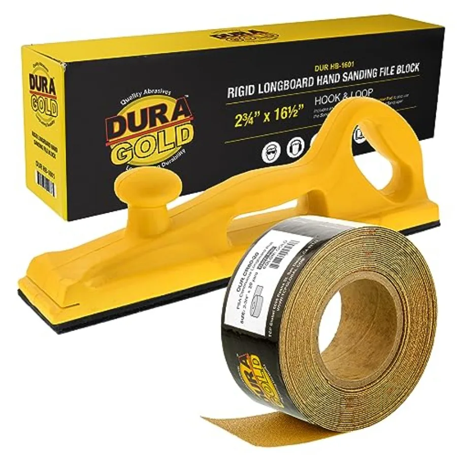Pro Series Rigid Longboard Hand Sanding File Block with Both Hook and Loop Backing and PSA Backing Conversion Adapter Pad with
Pro Series Rigid Longboard Hand Sanding File Block with Both Hook and Loop Backing and PSA Backing Conversion Adapter Pad with