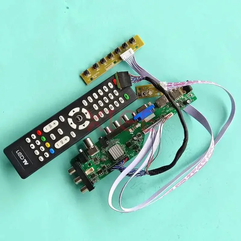 Для LTN101NT05-A01 LTN101NT06-001 1024x600 Панель ноутбука DVB-C/T AV/USB/DHMI/VGA 10,1 "40Pin LVDS Комплект платы контроллера драйвера DIY
Для LTN101NT05-A01 LTN101NT06-001 1024x600 Панель ноутбука DVB-C/T AV/USB/DHMI/VGA 10,1 "40Pin LVDS Комплект платы контроллера драйвера DIY