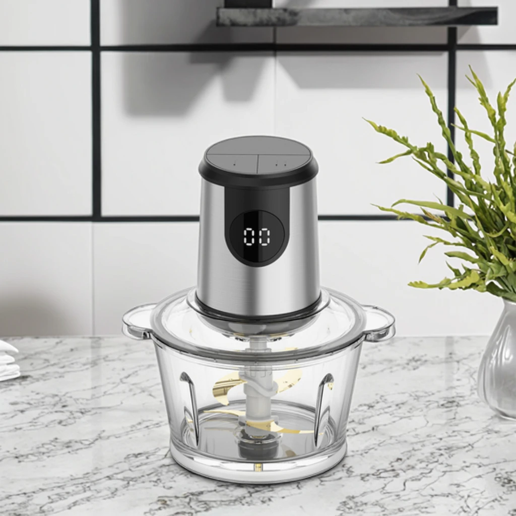New modelFood Electric 2L Meat Cutter for Cutting Vegetables Stainless Steel Electric Grinder with Digital Display
New modelFood Electric 2L Meat Cutter for Cutting Vegetables Stainless Steel Electric Grinder with Digital Display