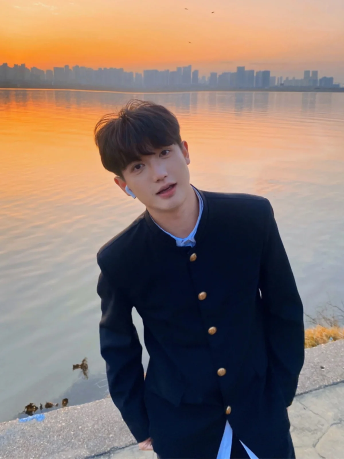 Pure Bla Traditional Chinese Sle Men's Jaet Collarl Student orm DK High-End Feeling Spring Autumn Winter Seasona...
Pure Bla Traditional Chinese Sle Men's Jaet Collarl Student orm DK High-End Feeling Spring Autumn Winter Seasona...