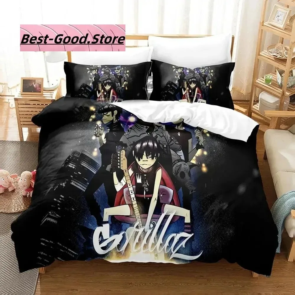 3D Print Music Gorillaz Bedding Set Boys Girls Twin Queen King Size Duvet Cover Pillowcase Bed boys Adult Bedroom
3D Print Music Gorillaz Bedding Set Boys Girls Twin Queen King Size Duvet Cover Pillowcase Bed boys Adult Bedroom