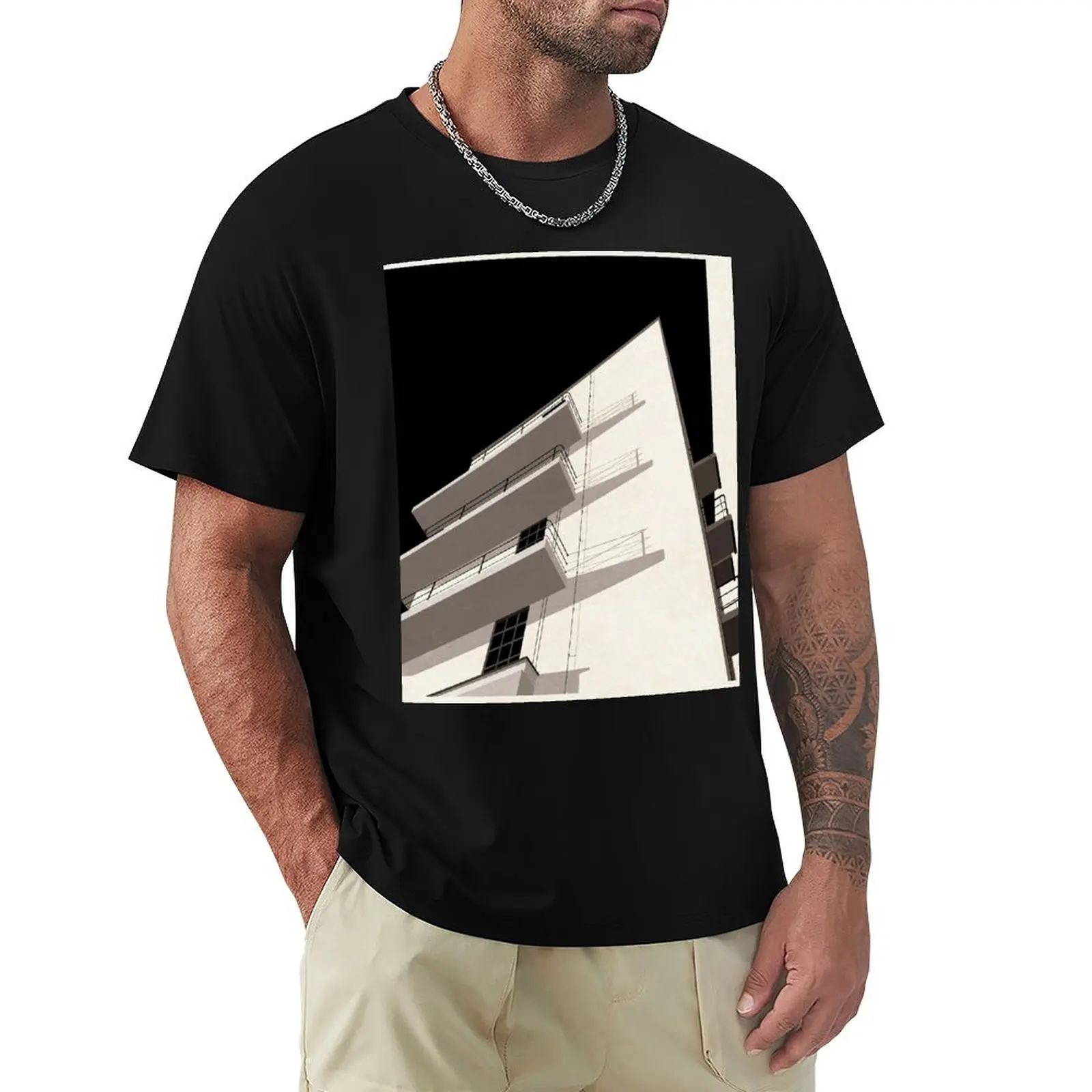 Bauhaus Dessau Retro T-Shirt luxury t-shirt Anime t-shirt vintage t shirts baggy shirts mens designer clothes
Bauhaus Dessau Retro T-Shirt luxury t-shirt Anime t-shirt vintage t shirts baggy shirts mens designer clothes