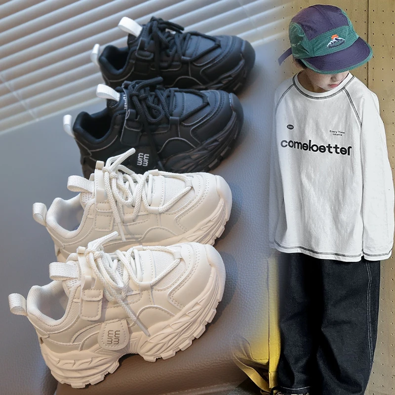 2026 Autumn New Children's Casual Sports Shoes Boys and Girls Soft Sole Non-Slip Casual Shoes Fashion Dad Sneakers Sports Shoes
2026 Autumn New Children's Casual Sports Shoes Boys and Girls Soft Sole Non-Slip Casual Shoes Fashion Dad Sneakers Sports Shoes