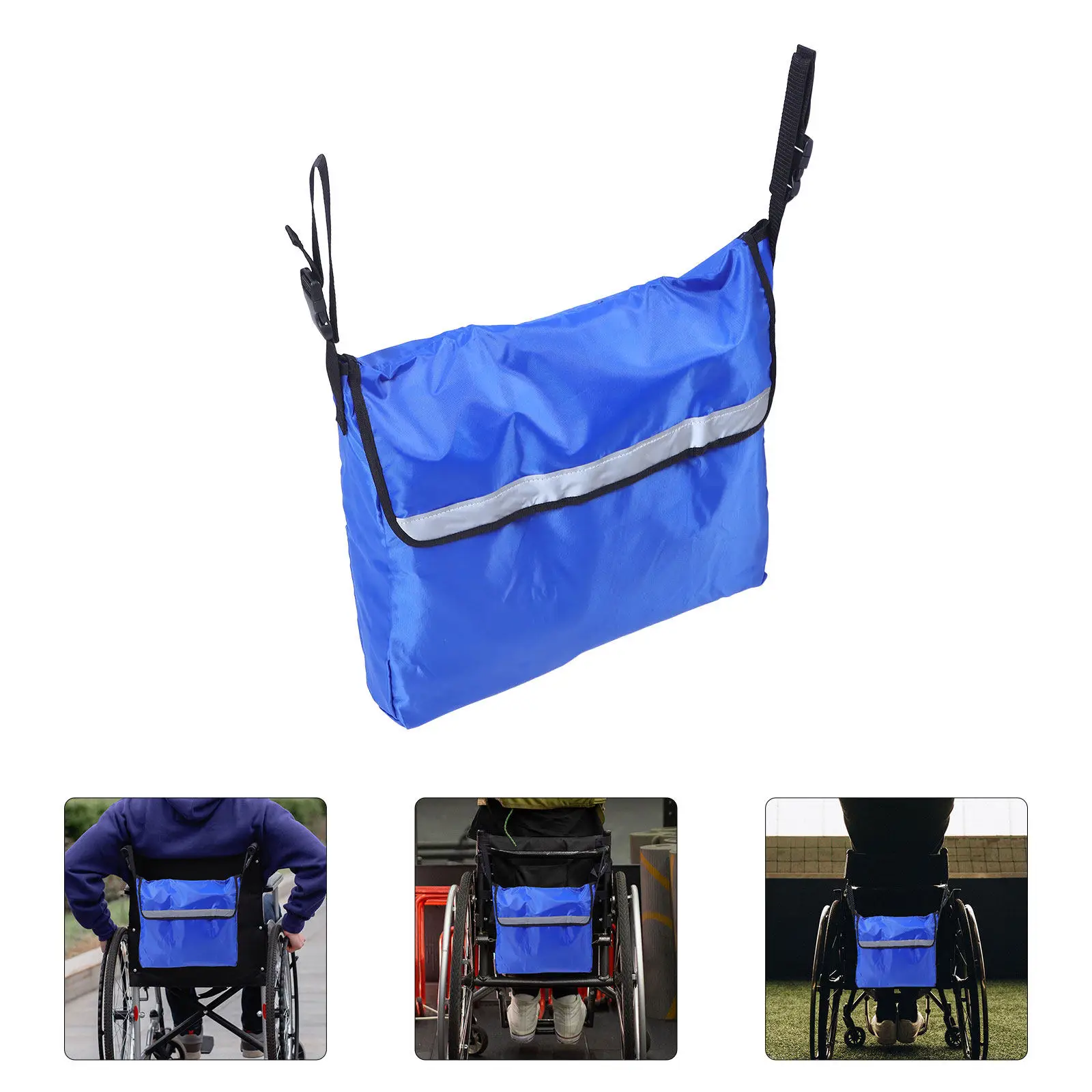 Wheelchair Armrest Storage Bag Heavy Duty Oxford Fabric Hanging Side Pouch Compatible with Most Wheelchairs Walkers Scooters
Wheelchair Armrest Storage Bag Heavy Duty Oxford Fabric Hanging Side Pouch Compatible with Most Wheelchairs Walkers Scooters