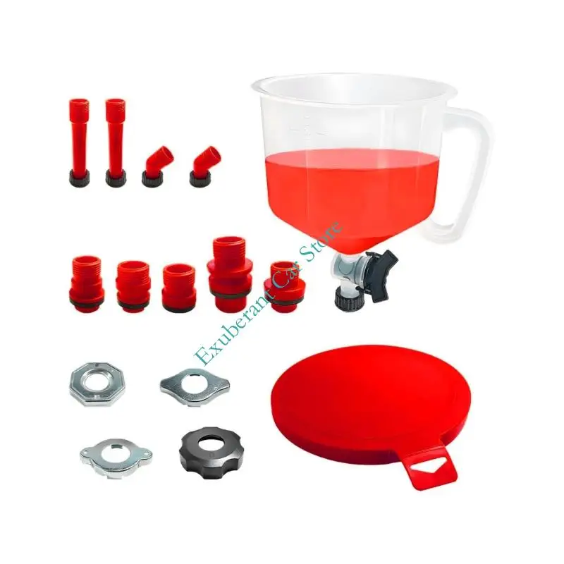 Complete 15Item Coolant Handling Tool Collection With Clear stream And Multiple Accessories
Complete 15Item Coolant Handling Tool Collection With Clear stream And Multiple Accessories