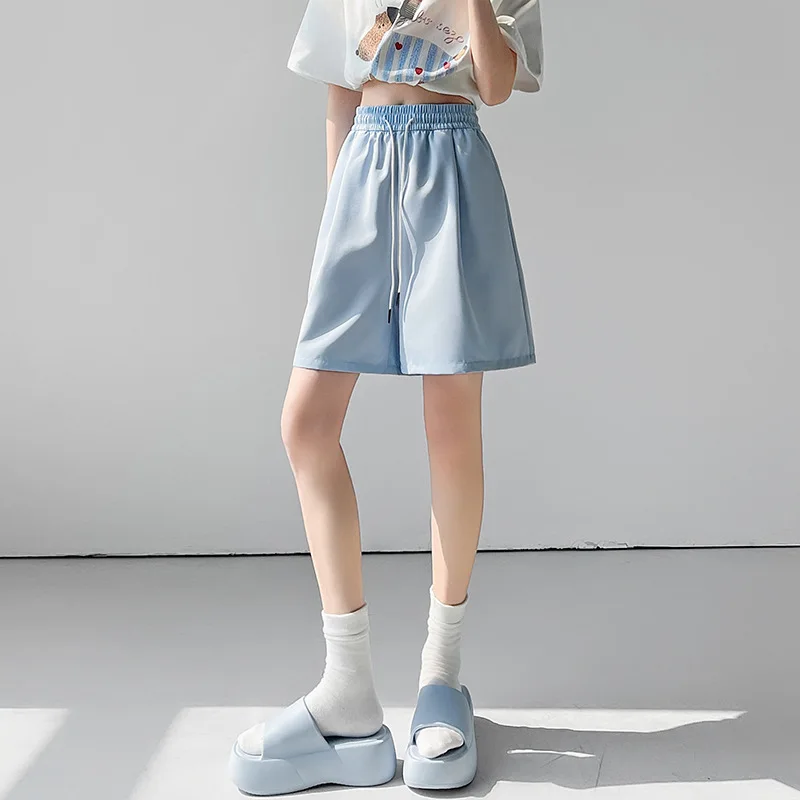 Women in Summer 2025 New High-waist Loose-fitting Outside Casual Wide-leg Mid-leg Trousers Sports Five-point Pants
Women in Summer 2025 New High-waist Loose-fitting Outside Casual Wide-leg Mid-leg Trousers Sports Five-point Pants