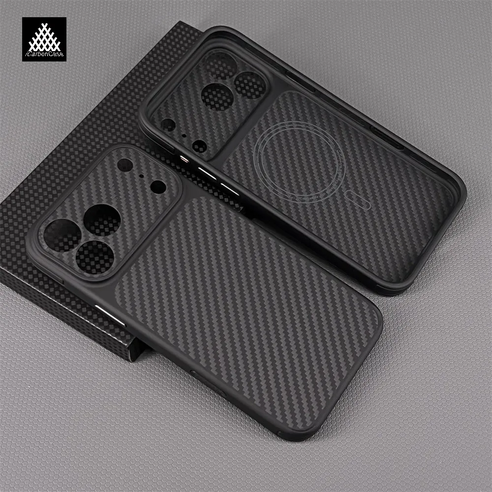 Magnetic Real Aramid Kevlar Fiber Case for iPhone 17 Pro Max 17Pro Max Super Light Thin Protective Back Cover with Magsafe
Magnetic Real Aramid Kevlar Fiber Case for iPhone 17 Pro Max 17Pro Max Super Light Thin Protective Back Cover with Magsafe