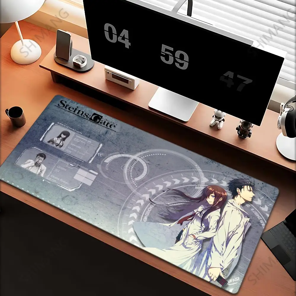 Steins Gate Mauspad Gamer Pad Big Gaming Mousepad XL Mauspad Tastaturmatte Schreibtischunterlage Tischteppich Mausepad Computer
Steins Gate Mauspad Gamer Pad Big Gaming Mousepad XL Mauspad Tastaturmatte Schreibtischunterlage Tischteppich Mausepad Computer