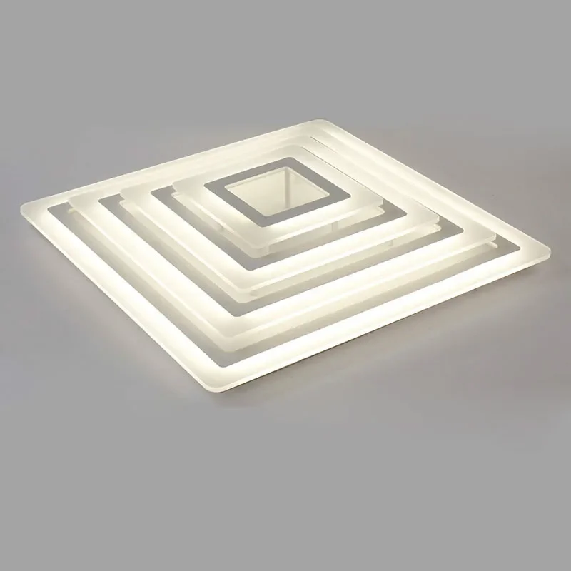 Simple Square Modern Dimmable Led Ceiling Lights Lustre Acrylic Metal Bedroom Led Ceiling Light Dining Room Celing Lighting Lamp
Simple Square Modern Dimmable Led Ceiling Lights Lustre Acrylic Metal Bedroom Led Ceiling Light Dining Room Celing Lighting Lamp