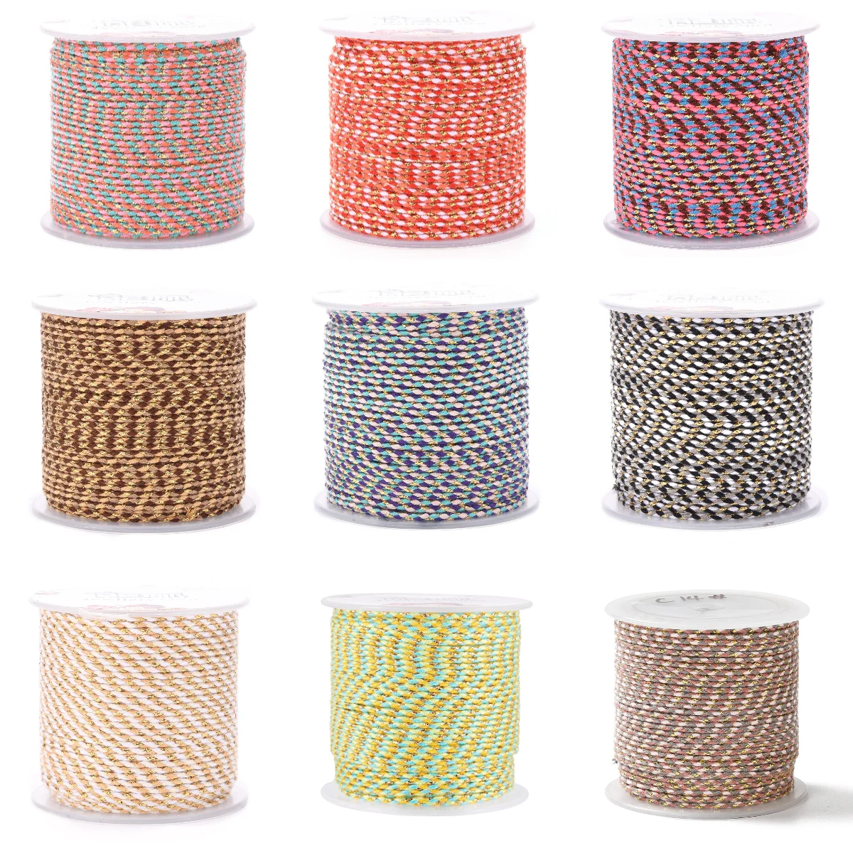 20M 4-Ply Polycotton Cord 1.5mm Handmade Macrame Cotton Rope for DIY Craft String Knitting Bracelet Jewelry Making Wall Decor
20M 4-Ply Polycotton Cord 1.5mm Handmade Macrame Cotton Rope for DIY Craft String Knitting Bracelet Jewelry Making Wall Decor