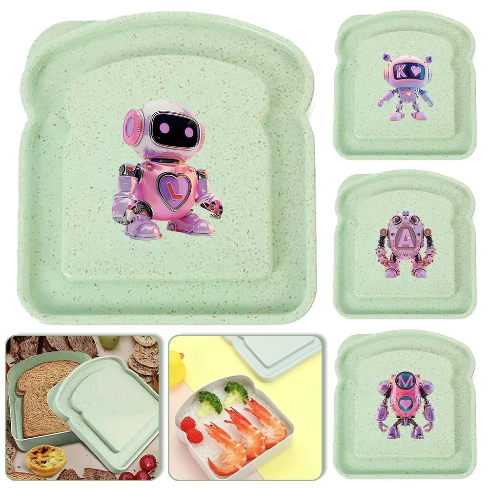 With Cover High-capacity Toast Freshness Preservation Box Portable Plastics Lunch Case Robot Initial Name 26 Letters Pattern
With Cover High-capacity Toast Freshness Preservation Box Portable Plastics Lunch Case Robot Initial Name 26 Letters Pattern
