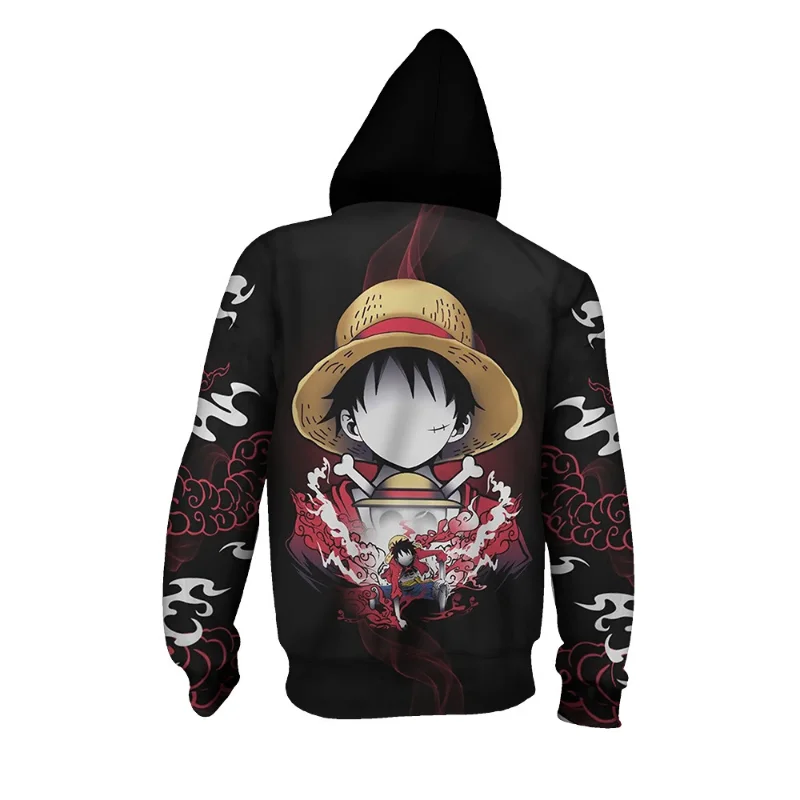 One Piece Anime Spring Autumn Hoodies for Men and Women 3D Printed Luffy Pattern Street Style Street Hooded Cardigan Long Sleeve
One Piece Anime Spring Autumn Hoodies for Men and Women 3D Printed Luffy Pattern Street Style Street Hooded Cardigan Long Sleeve