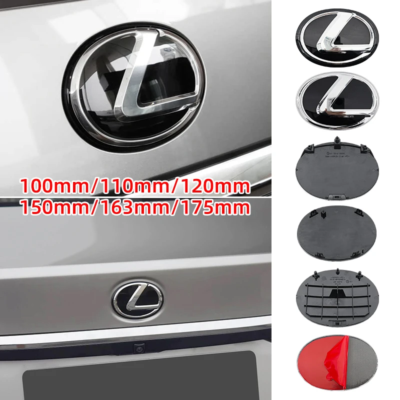 3D Front Grille Emblem Rear Trunk Badge Replacement Sticker for Lexus GS GX IS LS LX NX RX RX270 Ct200h IS250 ES 220D IS300
3D Front Grille Emblem Rear Trunk Badge Replacement Sticker for Lexus GS GX IS LS LX NX RX RX270 Ct200h IS250 ES 220D IS300