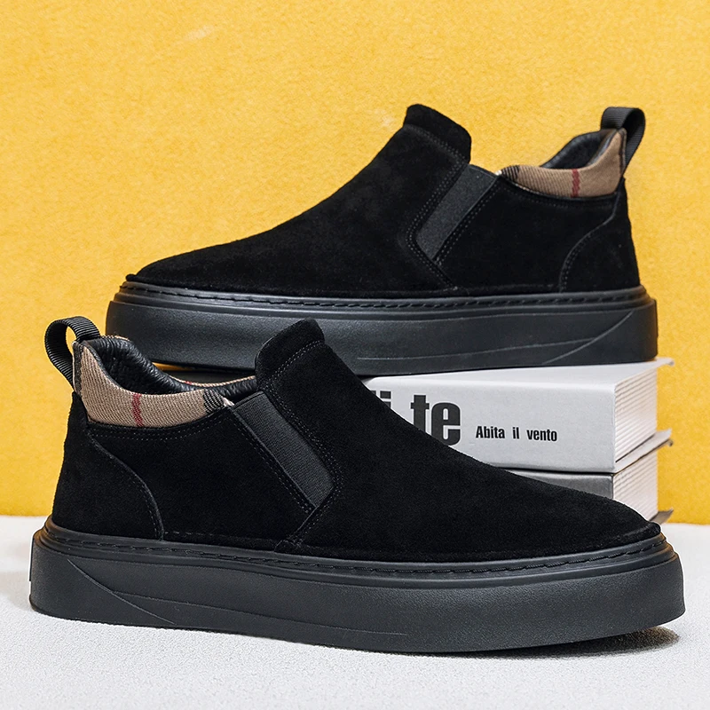 High Quality Chelsea Luxury Designer Shoes for Men Flat Heel Warm Casual Elegant Men‘s Booties 2026 Platform Ankle Boots for Man
High Quality Chelsea Luxury Designer Shoes for Men Flat Heel Warm Casual Elegant Men‘s Booties 2026 Platform Ankle Boots for Man