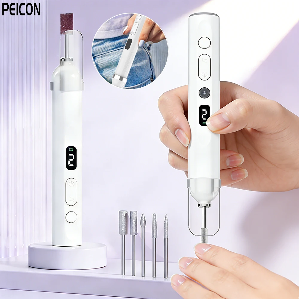 Mini Nail Drill Machine Electric Nails File Sander Rechargeable Acrylic Gel Removal And Polishing Tool for Nail Care
Mini Nail Drill Machine Electric Nails File Sander Rechargeable Acrylic Gel Removal And Polishing Tool for Nail Care