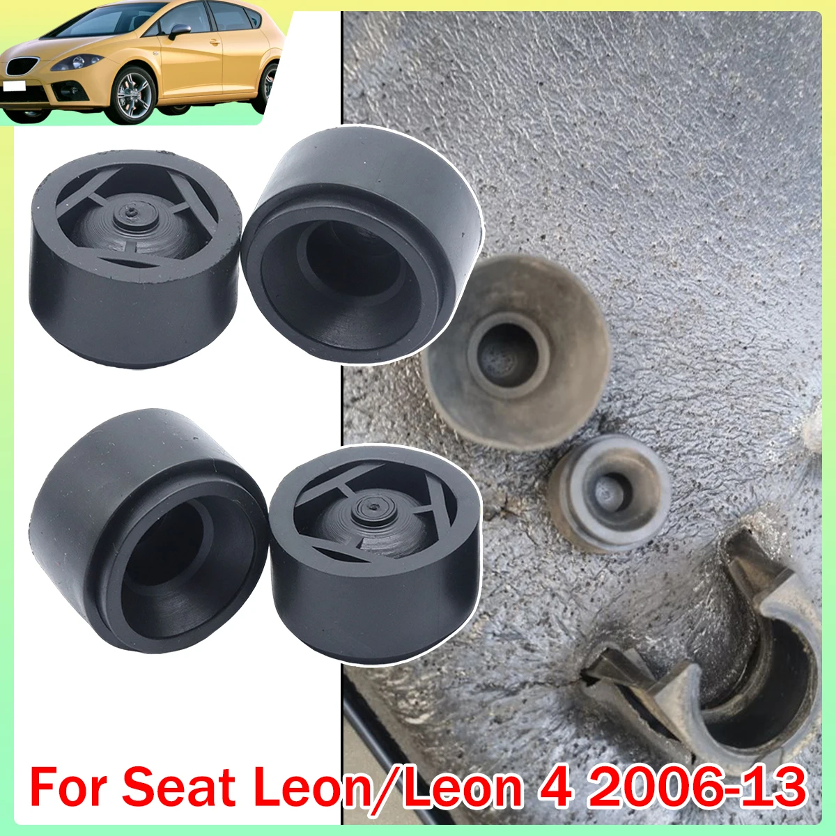 4X Engine Rubber Mounting Bush For Seat Leon/Leon 4 2006-2013 Under Guard Plate Clip Grommet Support Bungs Stop Bushing Absorber
4X Engine Rubber Mounting Bush For Seat Leon/Leon 4 2006-2013 Under Guard Plate Clip Grommet Support Bungs Stop Bushing Absorber