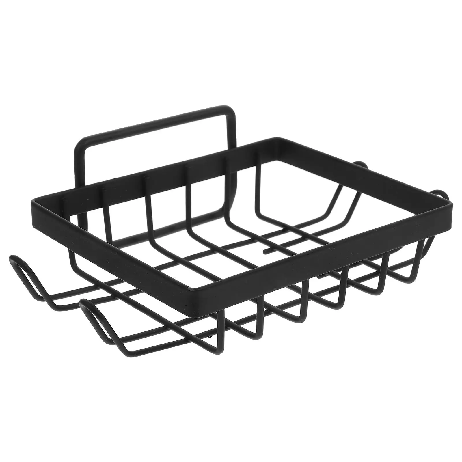 Bathroom Shelf Soap Holder Wall Mounted Iron Black Drainage Design Easy Install Kitchen Bath Shower Storage Organizer
Bathroom Shelf Soap Holder Wall Mounted Iron Black Drainage Design Easy Install Kitchen Bath Shower Storage Organizer