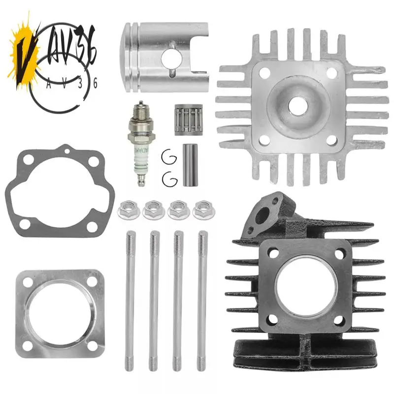 AV36-Caltric Cylinder Kit For Suzuki JR50 1985-2006 Top End Rebuild Kit 11111-04001,12110-35613-0F0
AV36-Caltric Cylinder Kit For Suzuki JR50 1985-2006 Top End Rebuild Kit 11111-04001,12110-35613-0F0