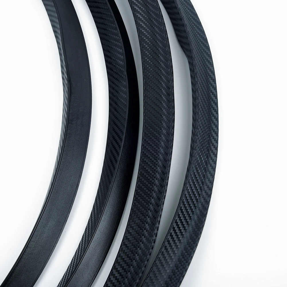 New Portable Useful Wheel Eyebrows protector Rubber Strip 4Pcs Black Car Carbon Fiber look Fender Lips Replacement
New Portable Useful Wheel Eyebrows protector Rubber Strip 4Pcs Black Car Carbon Fiber look Fender Lips Replacement