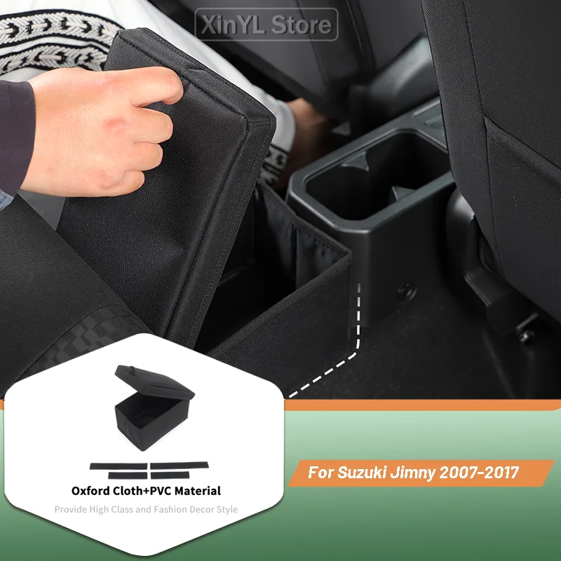 Car Rear Seat Storage Box Organizer Container For Suzuki Jimny 2019 Up 4-Door version Car Interior Accessories
Car Rear Seat Storage Box Organizer Container For Suzuki Jimny 2019 Up 4-Door version Car Interior Accessories