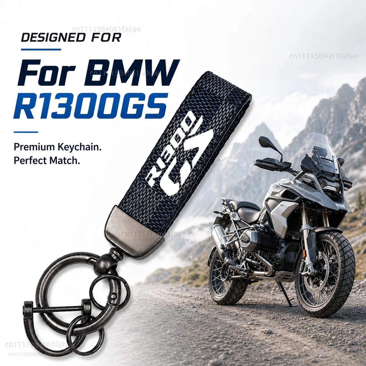For BMW R1300GS R1300 GS R 1300GS GS1300 2023 2024 Motorcycle Keychain Custom Logo Gift for Rider Men Women