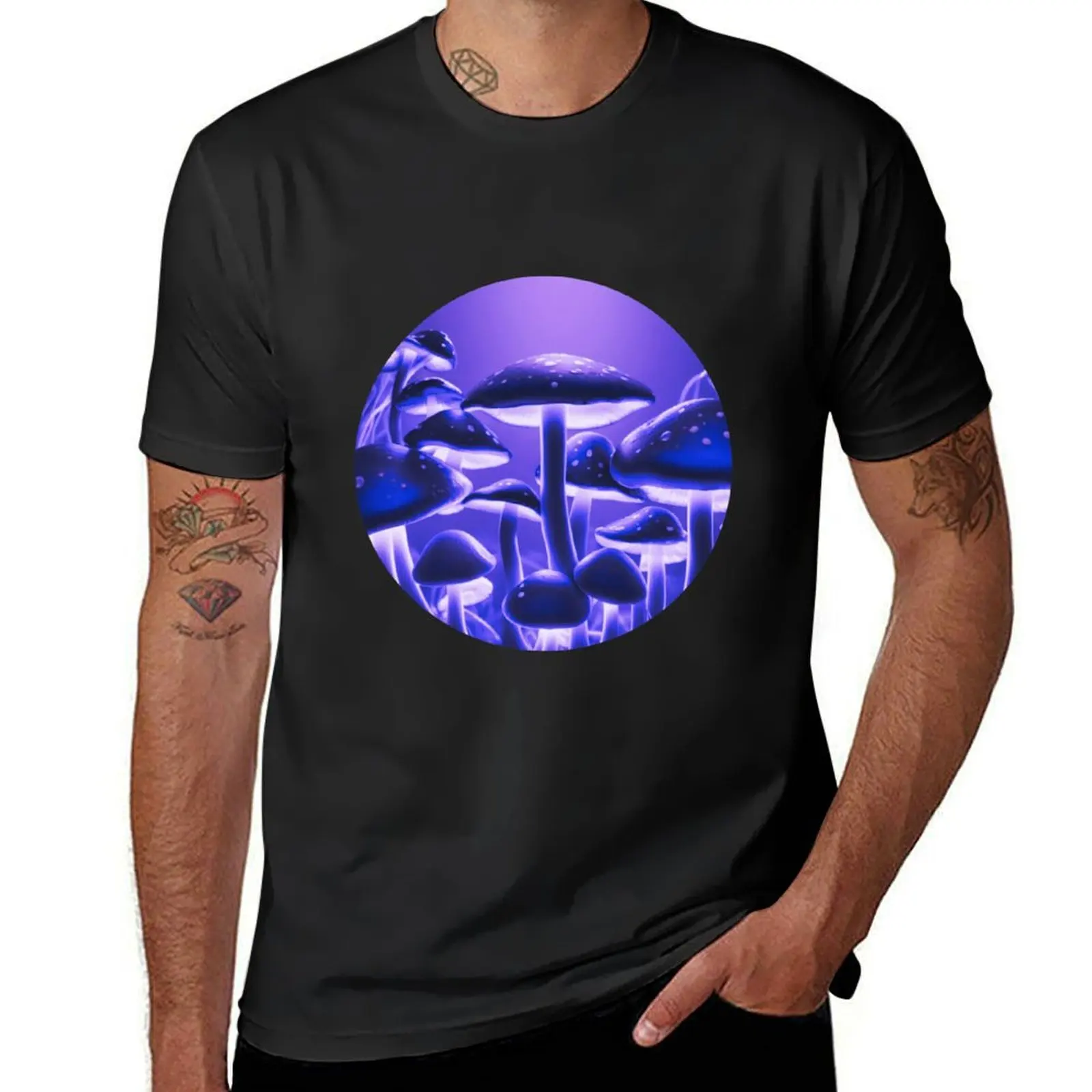 A Purple Trippy Mushroom Grove Design T-Shirt vintage clothes quick drying anime stuff oversizeds mens shirts graphic tee
A Purple Trippy Mushroom Grove Design T-Shirt vintage clothes quick drying anime stuff oversizeds mens shirts graphic tee