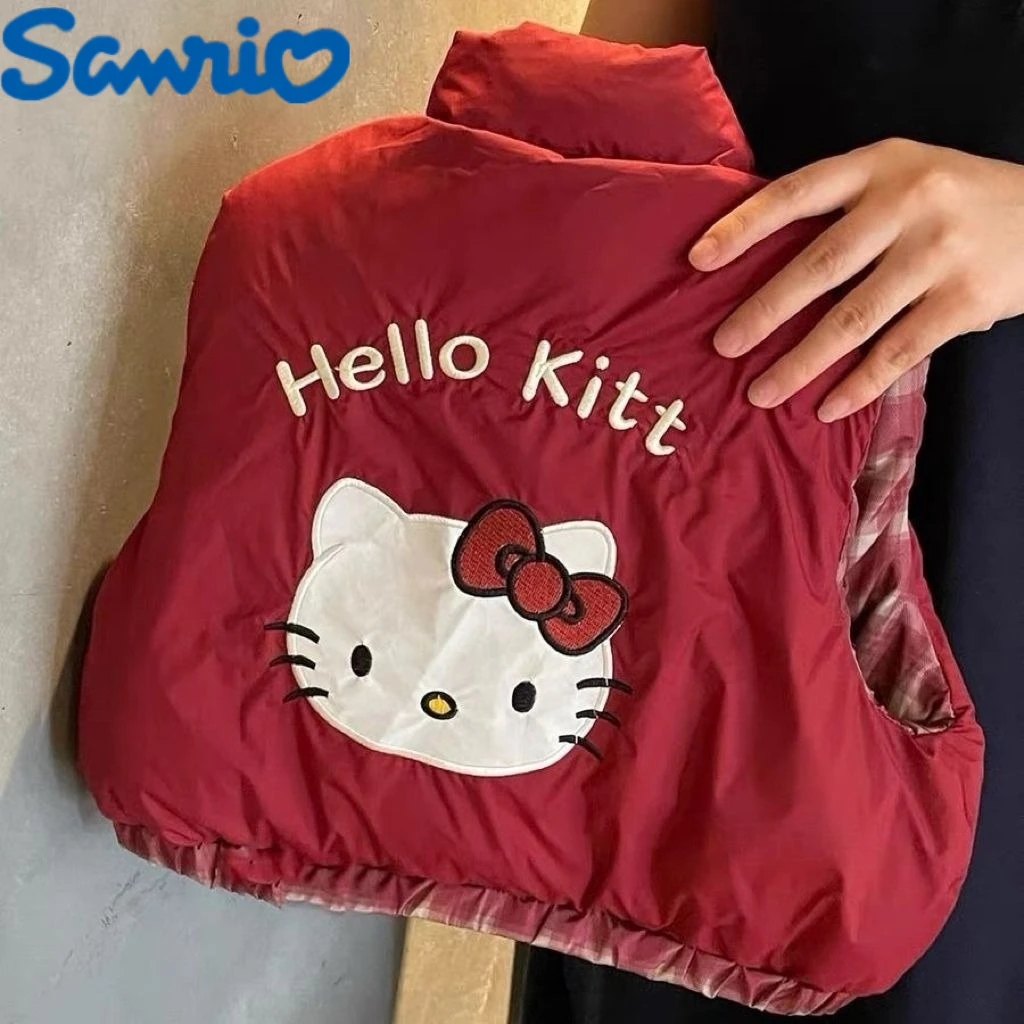 Autumn Winter Cotton Vest for Girls Cute KT Collar Warm Baby Girl All-Match Outerwear Long Sve Zipper Closure Cartoon Vest Gift
Autumn Winter Cotton Vest for Girls Cute KT Collar Warm Baby Girl All-Match Outerwear Long Sve Zipper Closure Cartoon Vest Gift