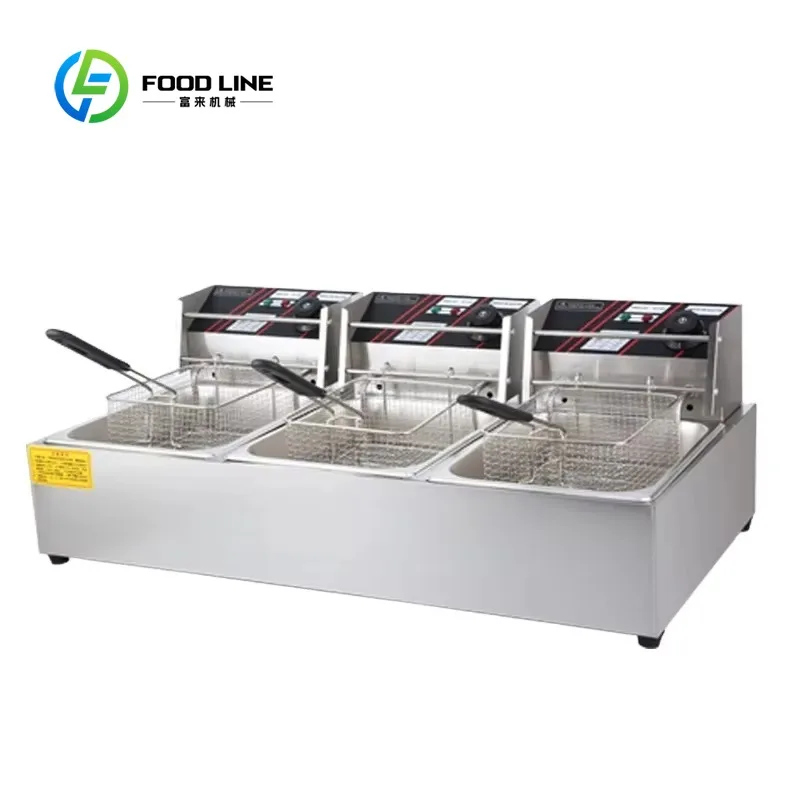 Customized size Automatic Chicken Fryer Electric 3 Can Fryer Commercial Fryer
Customized size Automatic Chicken Fryer Electric 3 Can Fryer Commercial Fryer