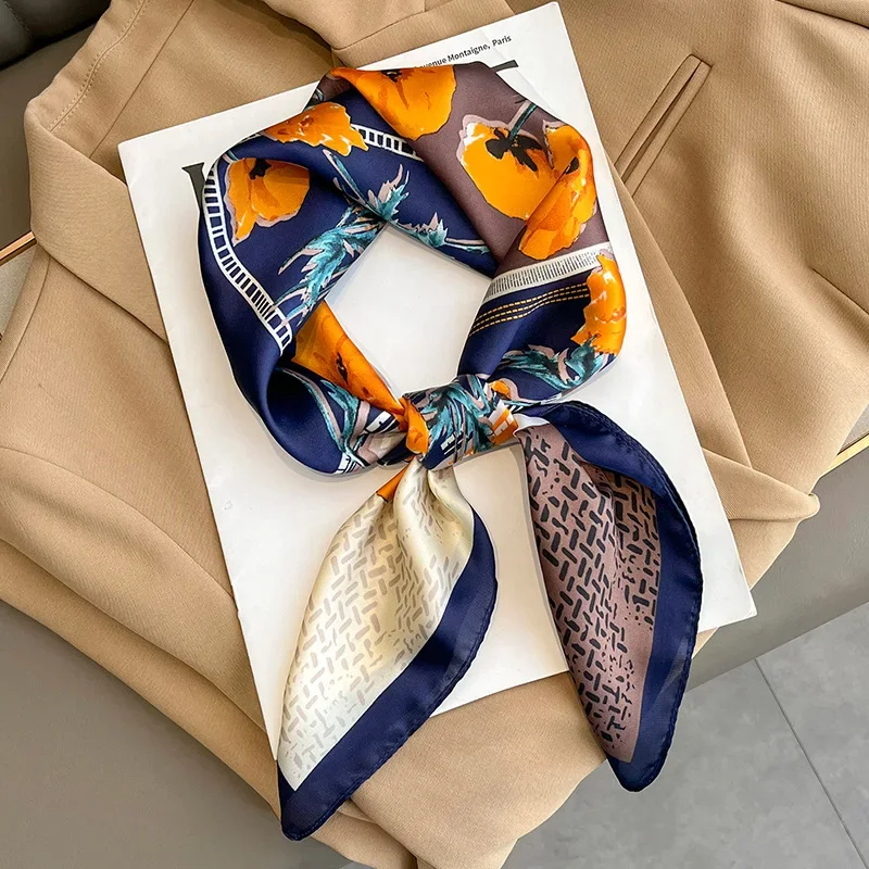 Elegant Print Floral Silk Square Scarf Women PatchworkFoulard Hairband Kerchief Lady Satin Hijab Neckerchief Headband Bag Ties
Elegant Print Floral Silk Square Scarf Women PatchworkFoulard Hairband Kerchief Lady Satin Hijab Neckerchief Headband Bag Ties