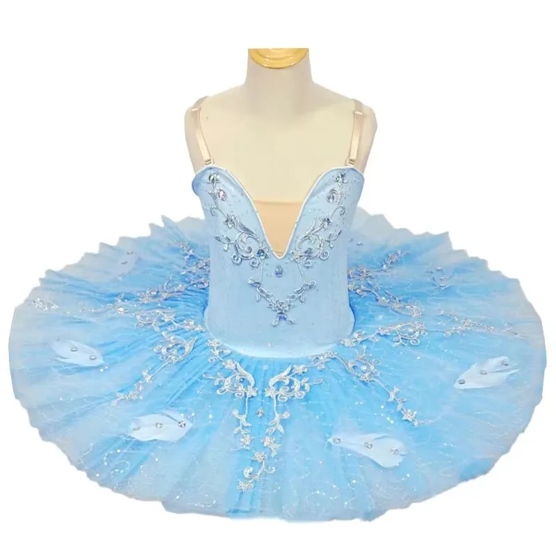 Blue Ballet Tutu Skirt Ballet For Children's Swan Lake Costume Kids Belly Dance Costumes Stage Performance Dress
Blue Ballet Tutu Skirt Ballet For Children's Swan Lake Costume Kids Belly Dance Costumes Stage Performance Dress
