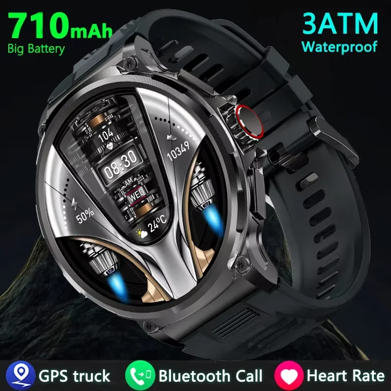 LIGE New GPS Trajectory Smart Watch Men 710Mah Large Battery 1.85" Ultra HD Screen Military Sports Bluetooth Call Smartwatch Man
LIGE New GPS Trajectory Smart Watch Men 710Mah Large Battery 1.85" Ultra HD Screen Military Sports Bluetooth Call Smartwatch Man