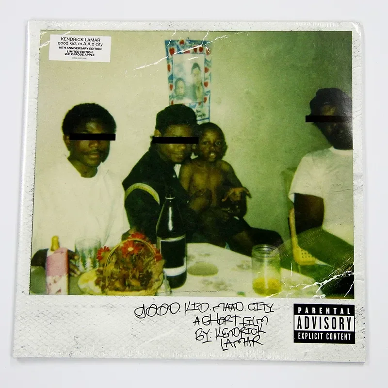 Vinyl Record Album Sleeve Cover for Kendrick Lamar Good Kid M.A.A.D City 2LP Red Glue
Vinyl Record Album Sleeve Cover for Kendrick Lamar Good Kid M.A.A.D City 2LP Red Glue