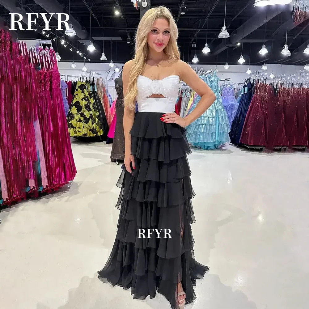 RFYR A Line Prom Dress Multilayers Party Dress Chiffon Cut Out Evening Dress Elegant Homecoming Dress فستان سهرة Customized
RFYR A Line Prom Dress Multilayers Party Dress Chiffon Cut Out Evening Dress Elegant Homecoming Dress فستان سهرة Customized