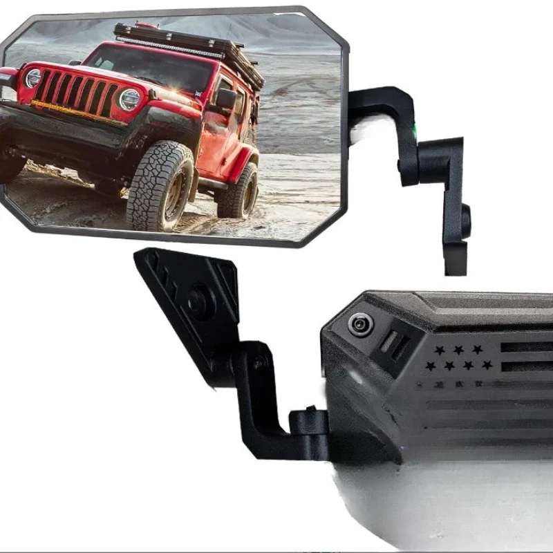 Suitable for Wrangler JL Gladiator JT rearview mirror, modified half door rearview mirror reflector rearview mirror
Suitable for Wrangler JL Gladiator JT rearview mirror, modified half door rearview mirror reflector rearview mirror