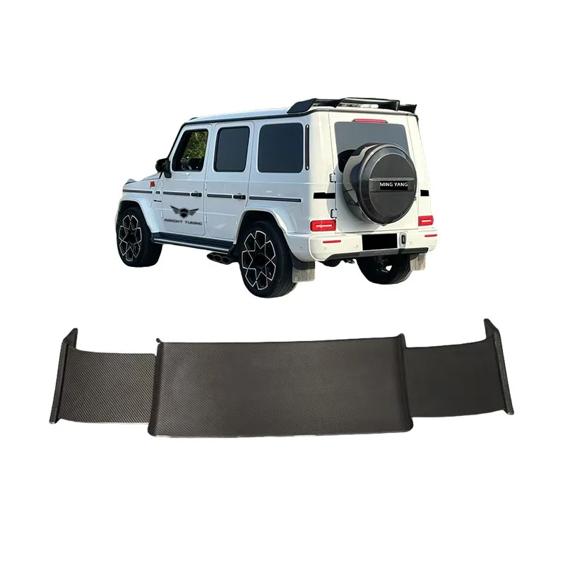 Задний спойлер/верхний спойлер из карбона INT BS Design для Mercedes-Benz G-Class W464/W463A/G63-SPORTS Style, декоративный, на клипсах
Задний спойлер/верхний спойлер из карбона INT BS Design для Mercedes-Benz G-Class W464/W463A/G63-SPORTS Style, декоративный, на клипсах