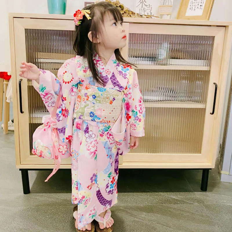 2025Kids' Traditional Japanese Kimono Children's Japanese Kimono Girdle Girls Japanese Set Performance Cosplay Costumes LC060
2025Kids' Traditional Japanese Kimono Children's Japanese Kimono Girdle Girls Japanese Set Performance Cosplay Costumes LC060