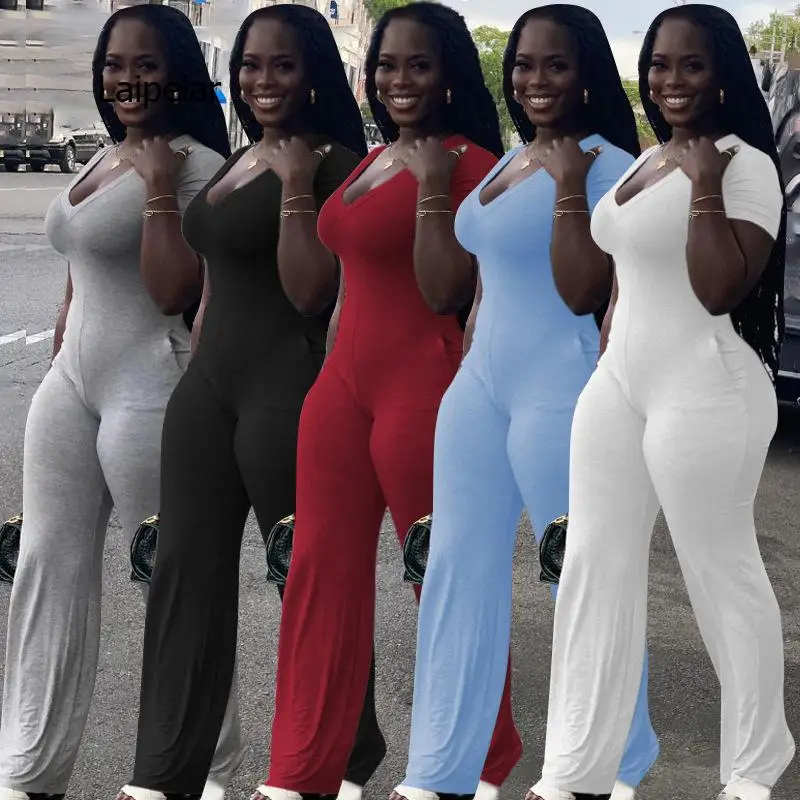 Fashion Summer Women One Piece Playsuit Home Wear Sleeveless Solid Color U Neck Sleeveless Pocket Design Sling Jumpsuit 
Fashion Summer Women One Piece Playsuit Home Wear Sleeveless Solid Color U Neck Sleeveless Pocket Design Sling Jumpsuit