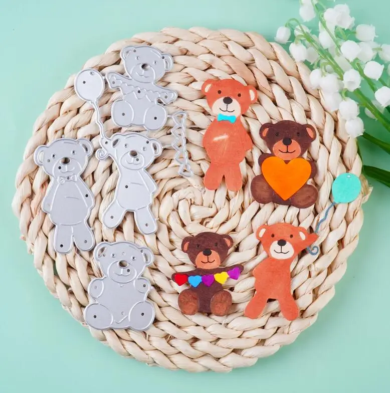 Bear Animal metal cutting dies mold Scrapbooking decoration paper craft knife mould blade punch template Embossing stencil 1PCS
Bear Animal metal cutting dies mold Scrapbooking decoration paper craft knife mould blade punch template Embossing stencil 1PCS