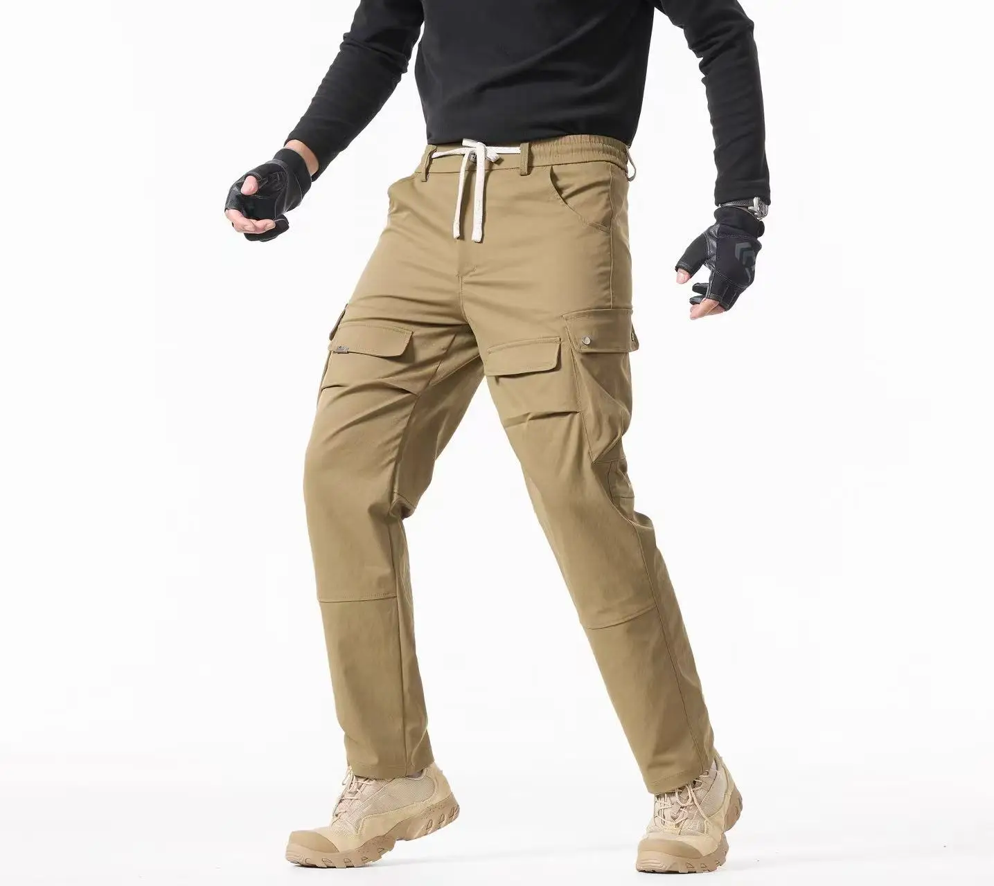 Мужские уличные брюки-карго с несколькими карманами, функциональный дизайн, уличный модный стиль, повседневные брюки 2552
Мужские уличные брюки-карго с несколькими карманами, функциональный дизайн, уличный модный стиль, повседневные брюки 2552