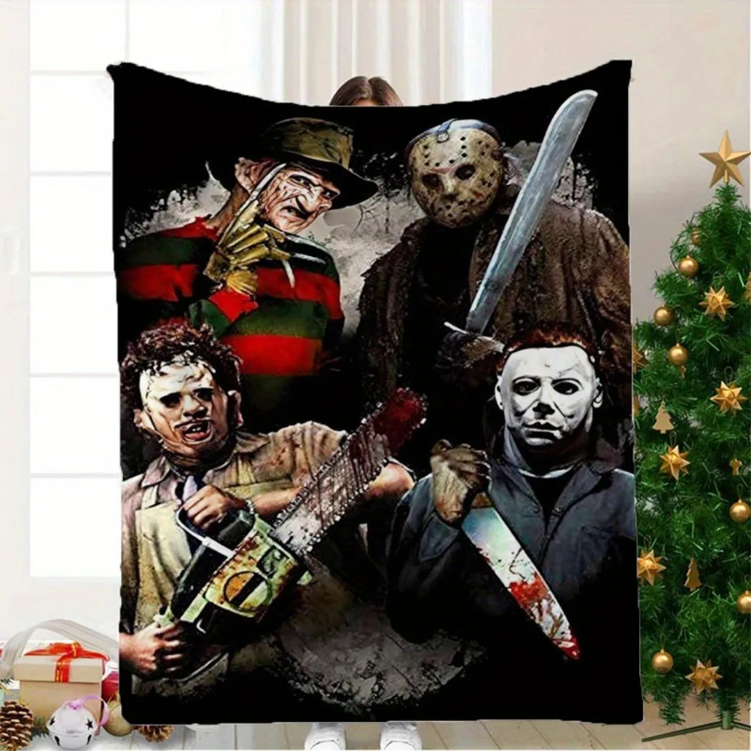 1pc Horror Theme Halloween Blanket Print for Sofa Chair Skin-Friendly Soft Blanket 2025 New for Home Halloween Decoration
1pc Horror Theme Halloween Blanket Print for Sofa Chair Skin-Friendly Soft Blanket 2025 New for Home Halloween Decoration
