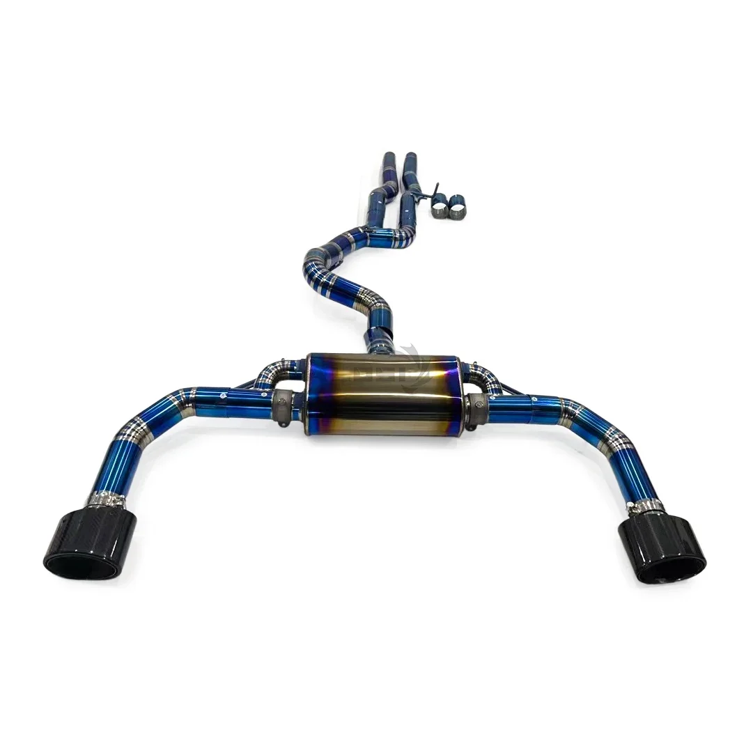 Титановая глушительная выхлопная система для Audi RS3 2.5T 2017-2023, высокопроизводительный гоночный автомобиль с клапаном CatBack, глушитель, выхлопная труба
Титановая глушительная выхлопная система для Audi RS3 2.5T 2017-2023, высокопроизводительный гоночный автомобиль с клапаном CatBack, глушитель, выхлопная труба