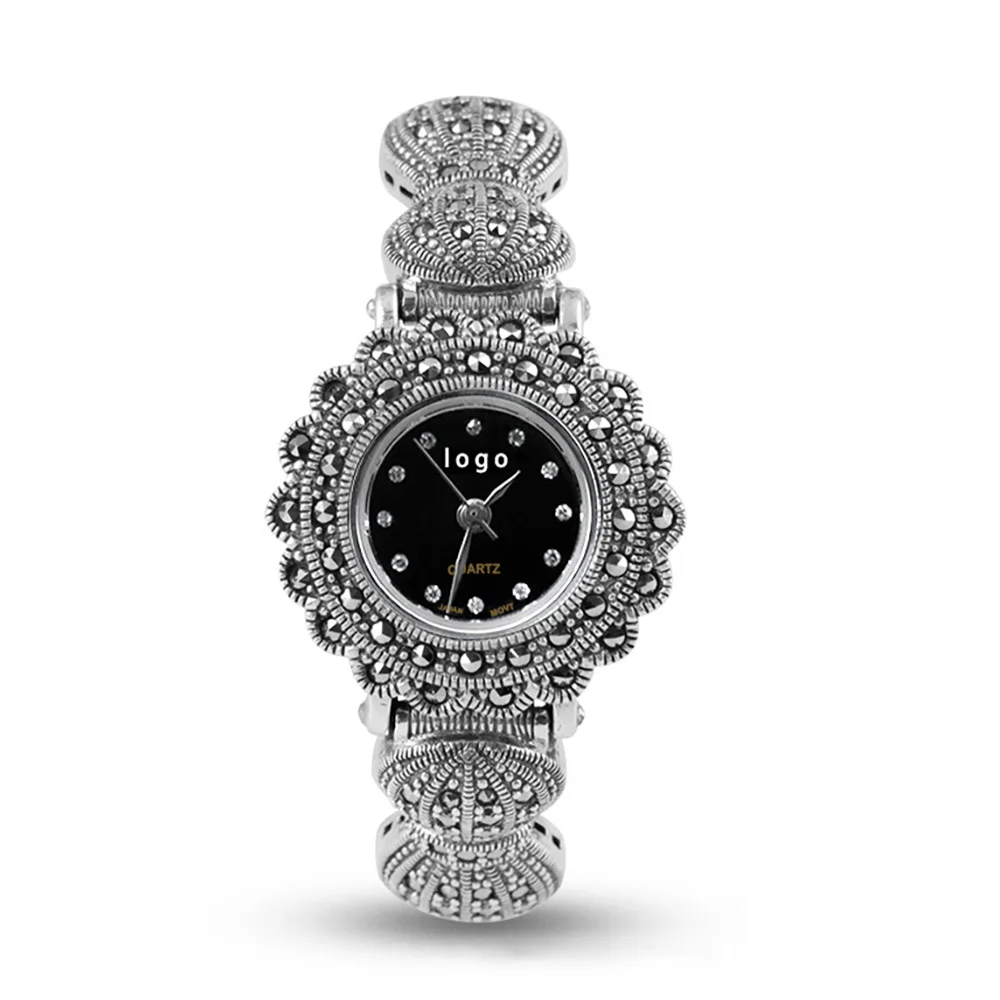 Japanese Quartz Women Intricate Style Women Watch Elegante Crystal Girls Bracelet S925 Sterling Silver Watch
Japanese Quartz Women Intricate Style Women Watch Elegante Crystal Girls Bracelet S925 Sterling Silver Watch